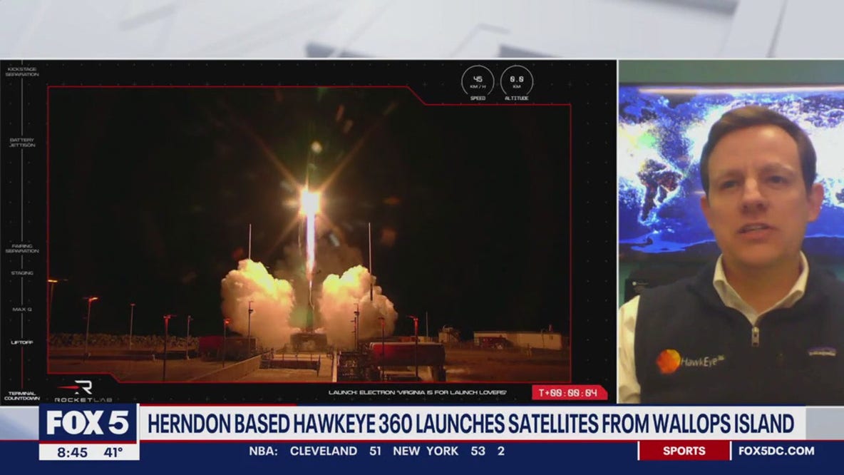 Herndon based Hawkeye 360 launches satellites from Wallops Island